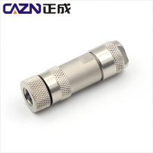 IEC 61076-2-104 IP67 Connector M8 Screw Unshielded Female Male Metal connector